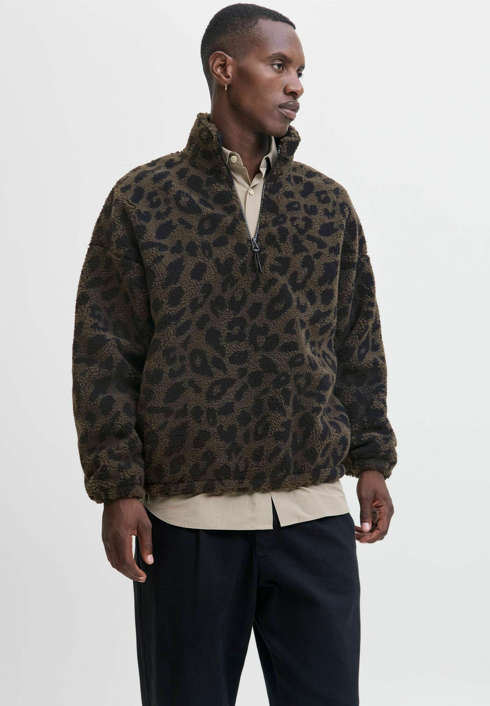 Fleece sweat Fleece sweat - Fleece jumper - asphalt