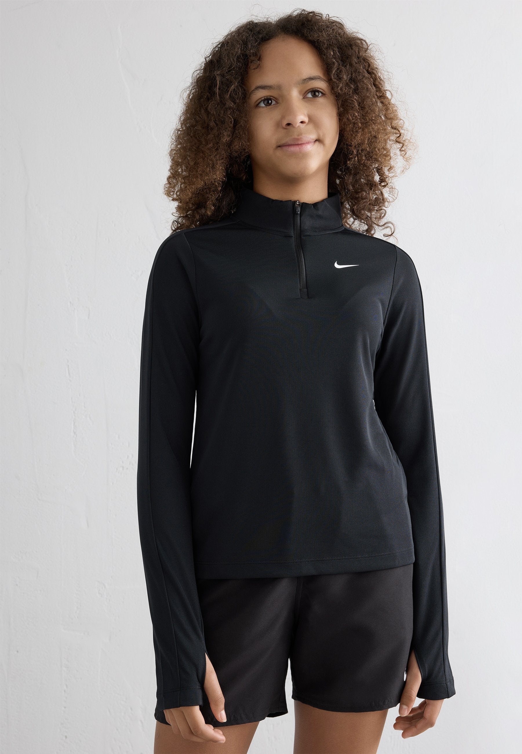 Sports T-shirt - black/white