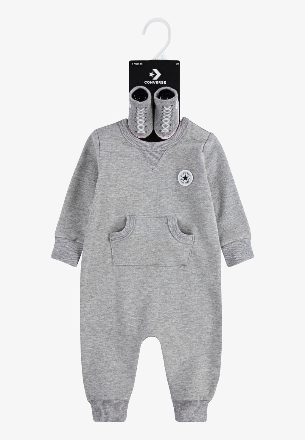 LIL CHUCK COVERALL SET - Jumpsuit - dark grey heather