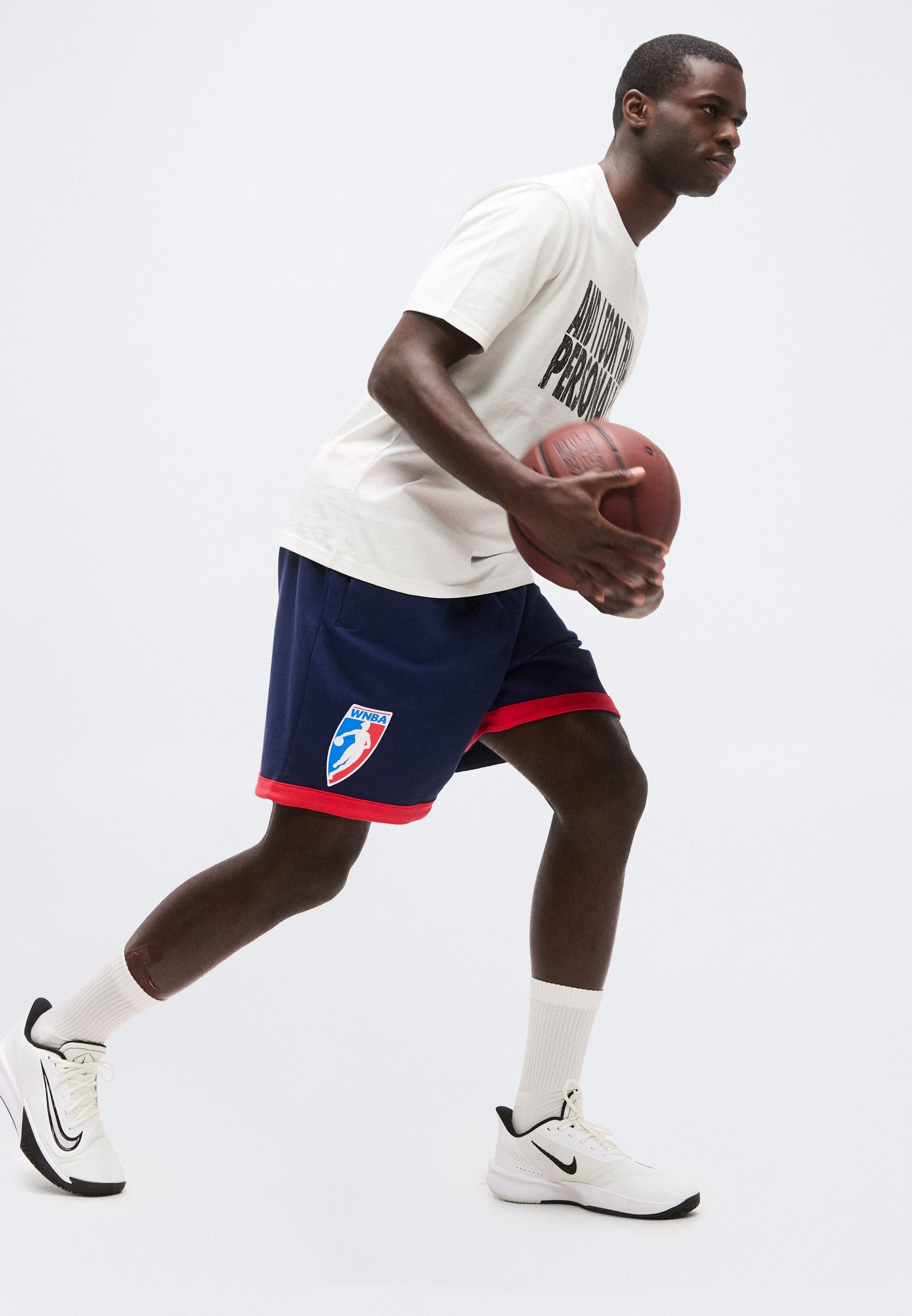 WNBA LEGENDS SHORT UNISEX - Sports shorts - midnight navy/action red/sail/white