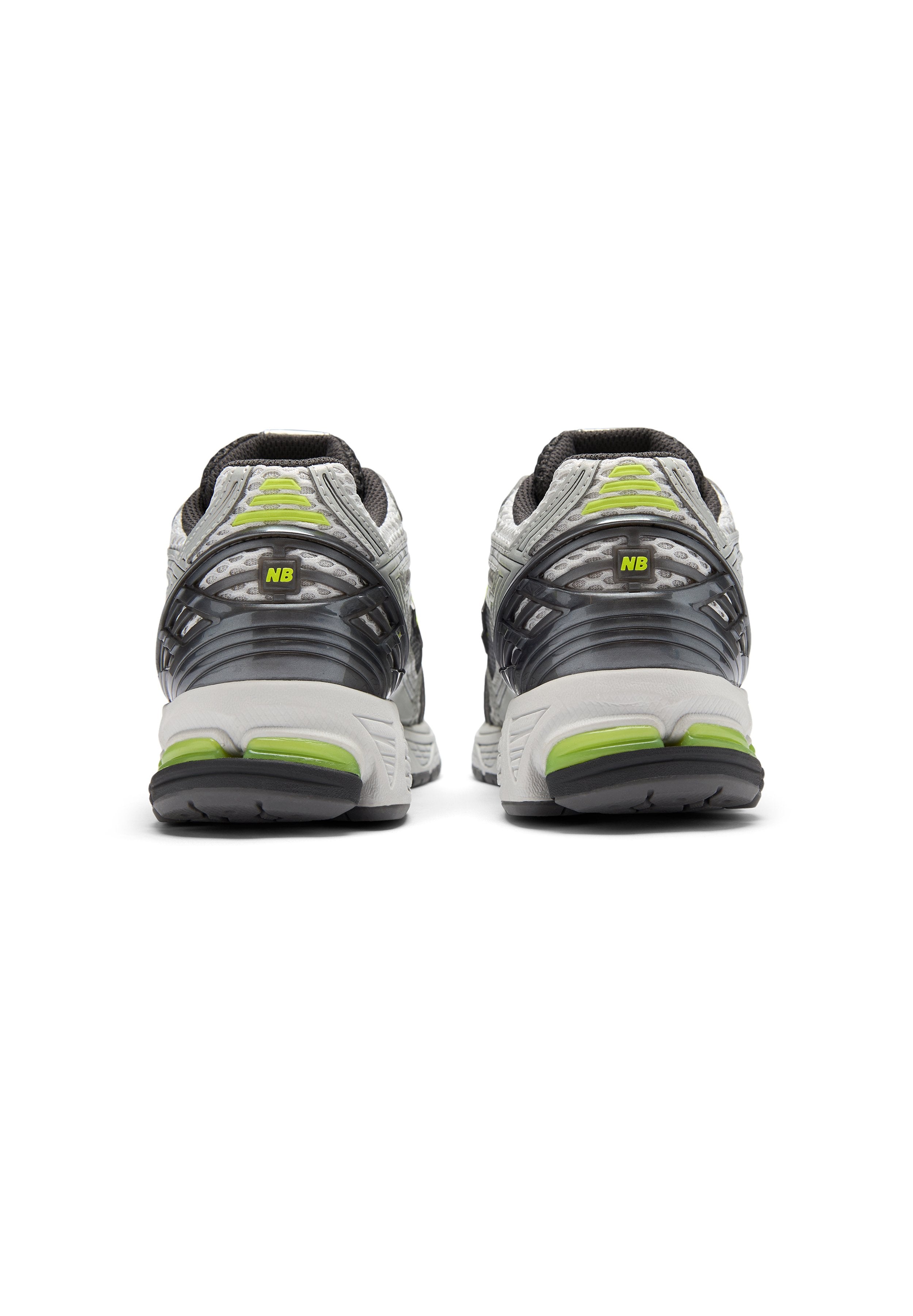U1906 - Trainers - light silver metallic / alkaline green