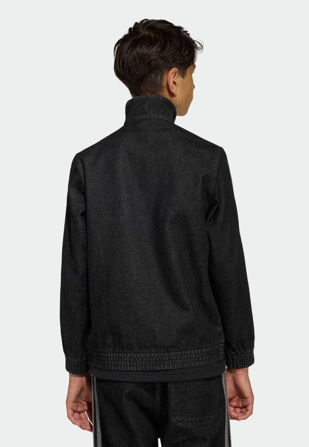 FIREBIRD TRACKTOP - Denim jacket - true black denim