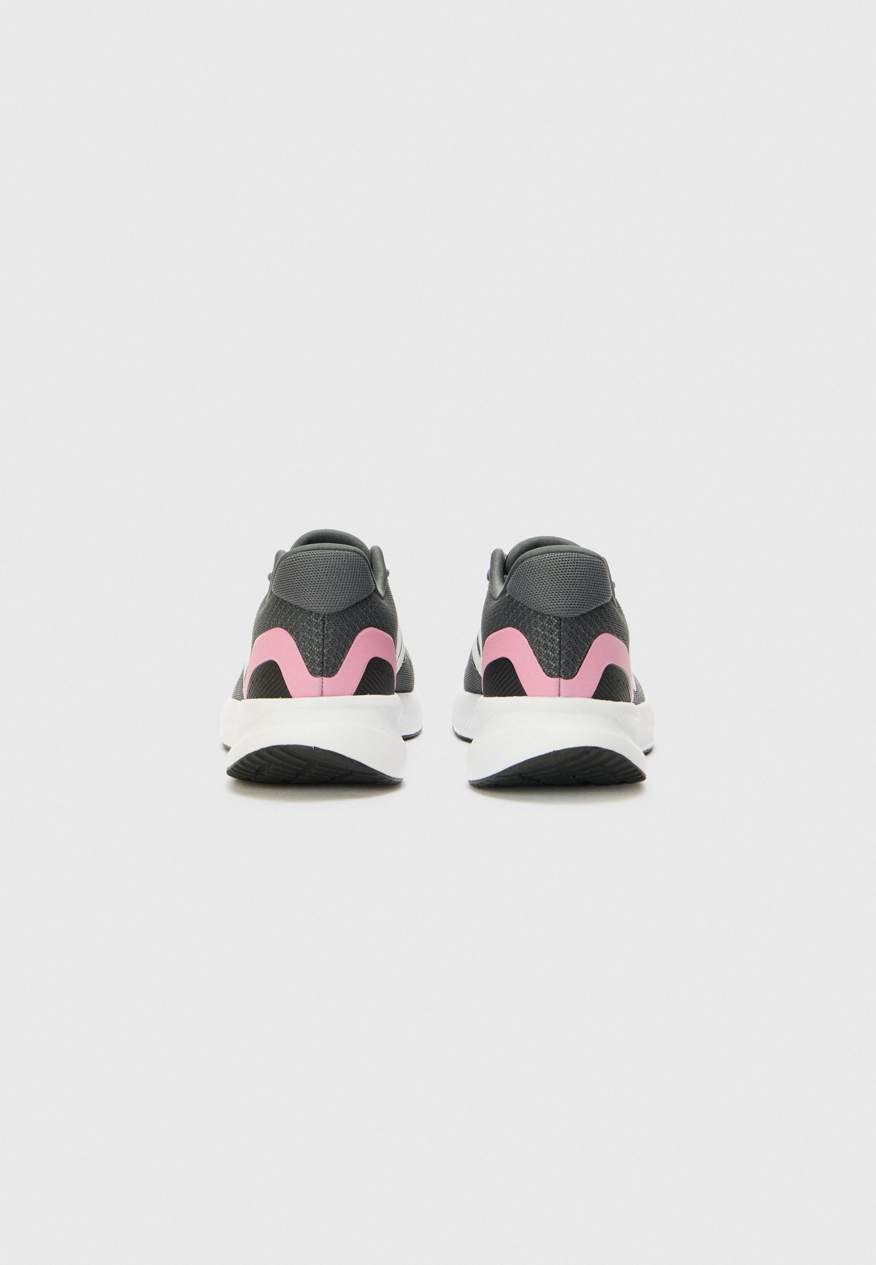 Road running shoes - grey six/crystal white/bliss pink