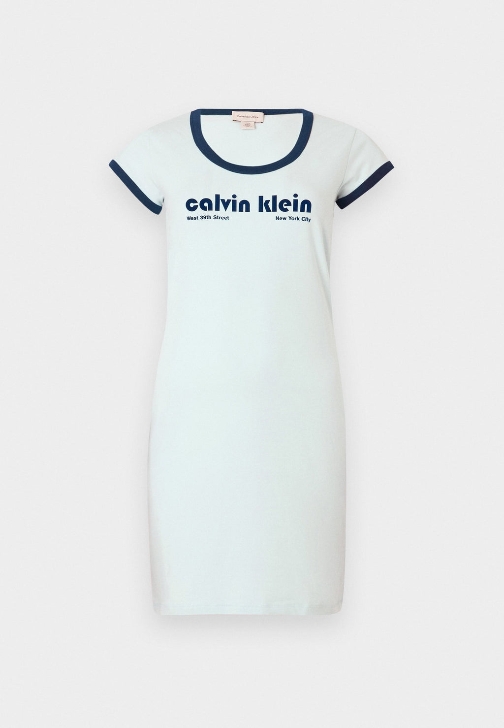 Robe en jersey - bleu clair