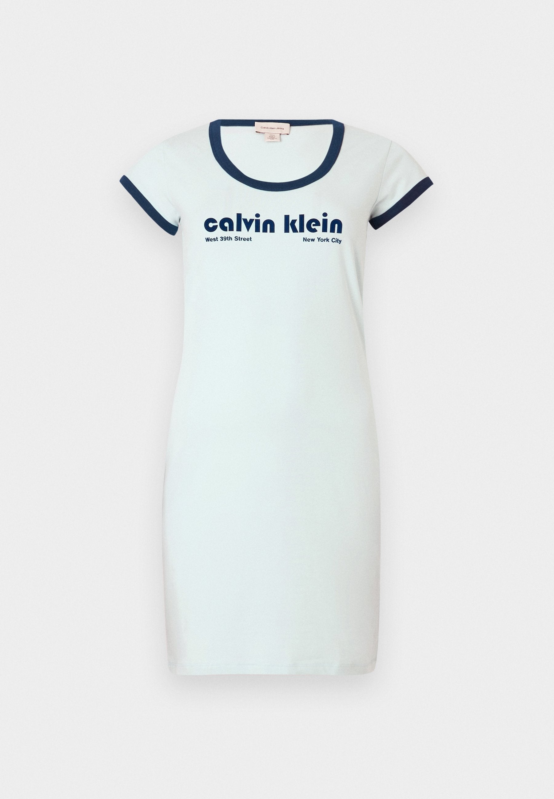 Robe en jersey - bleu clair