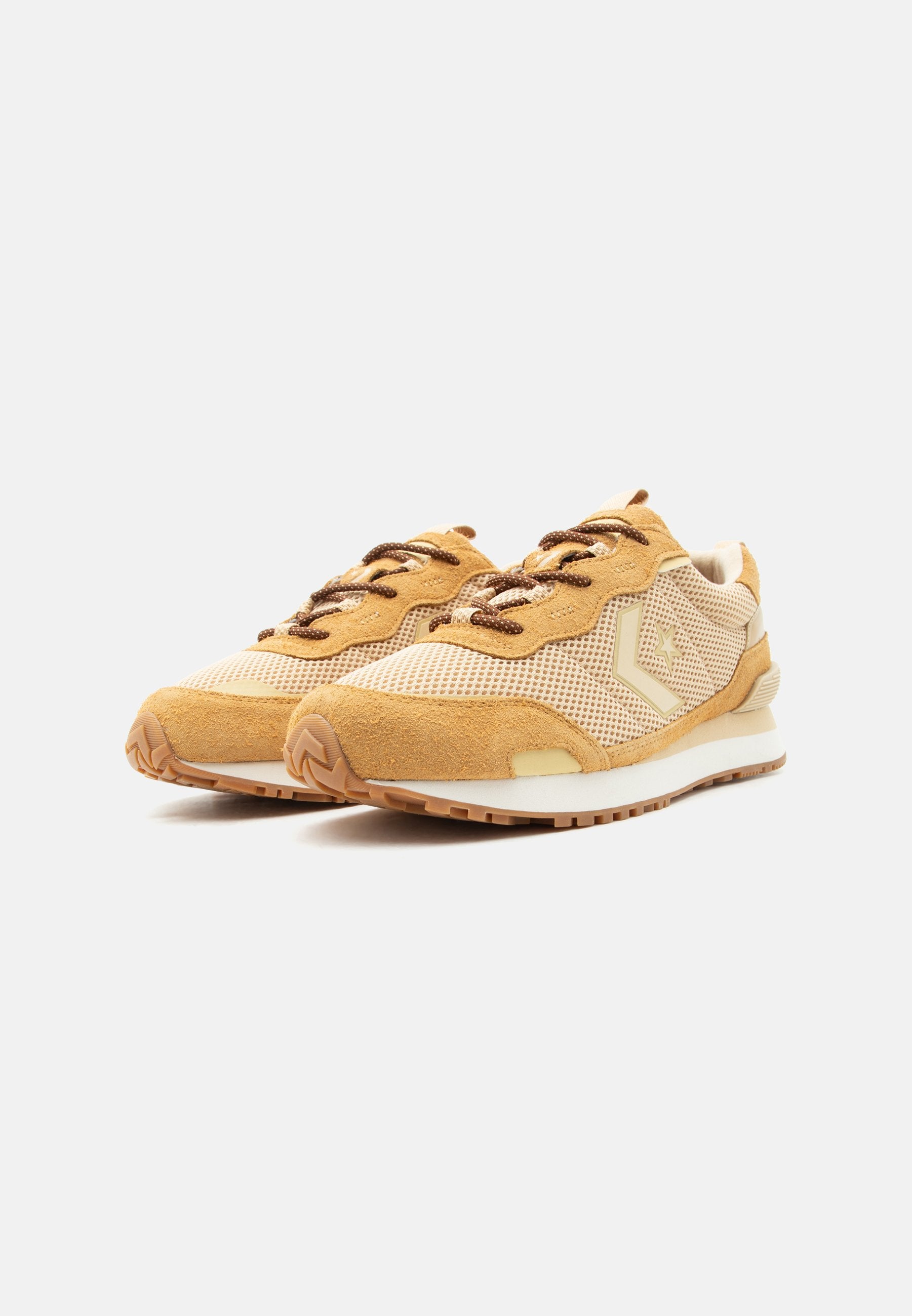 OMEGA TRAINER SE UNISEX - Baskets basses - honey stick/hay day/egret