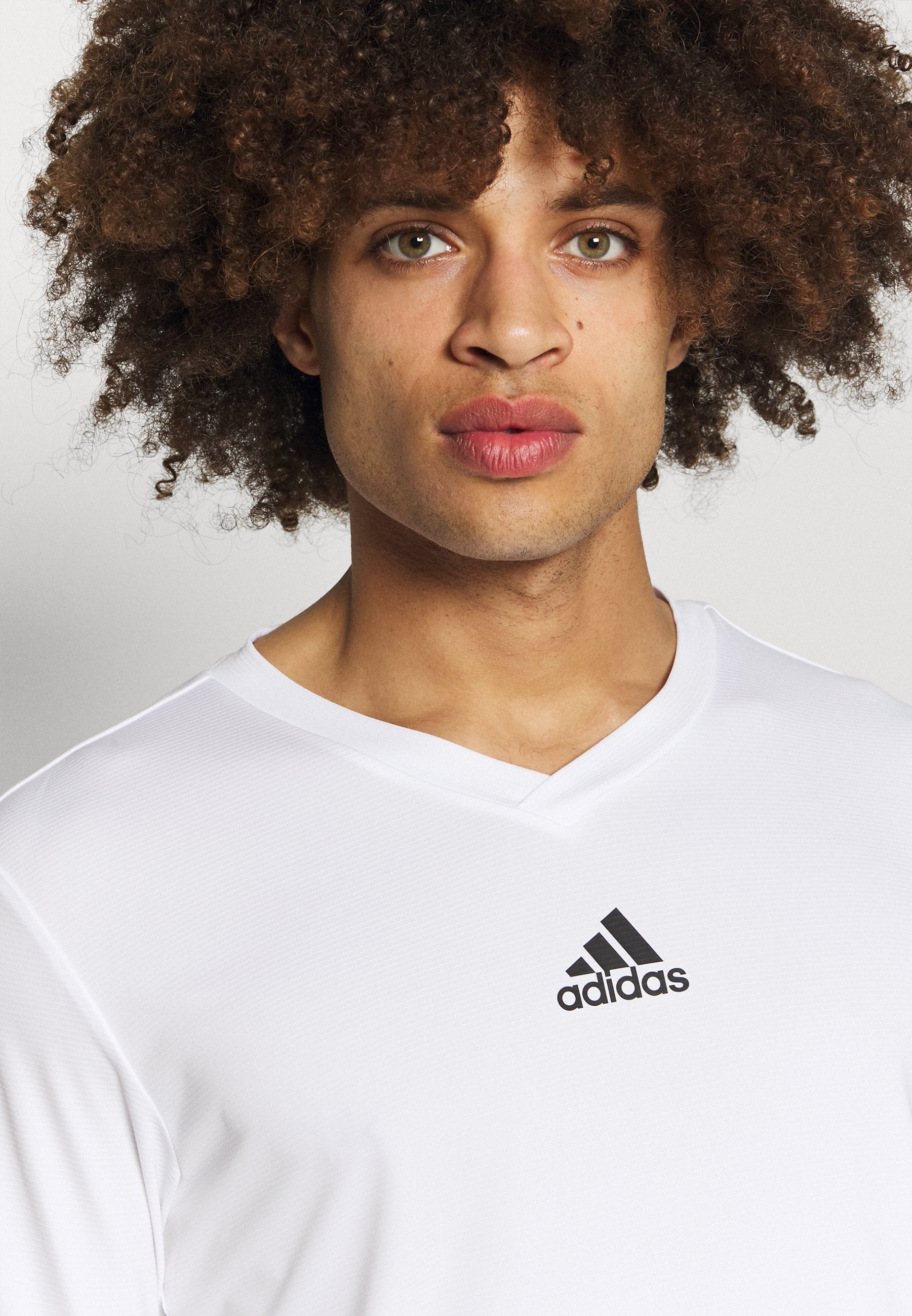TEAM BASE TEE - Long sleeved top - white