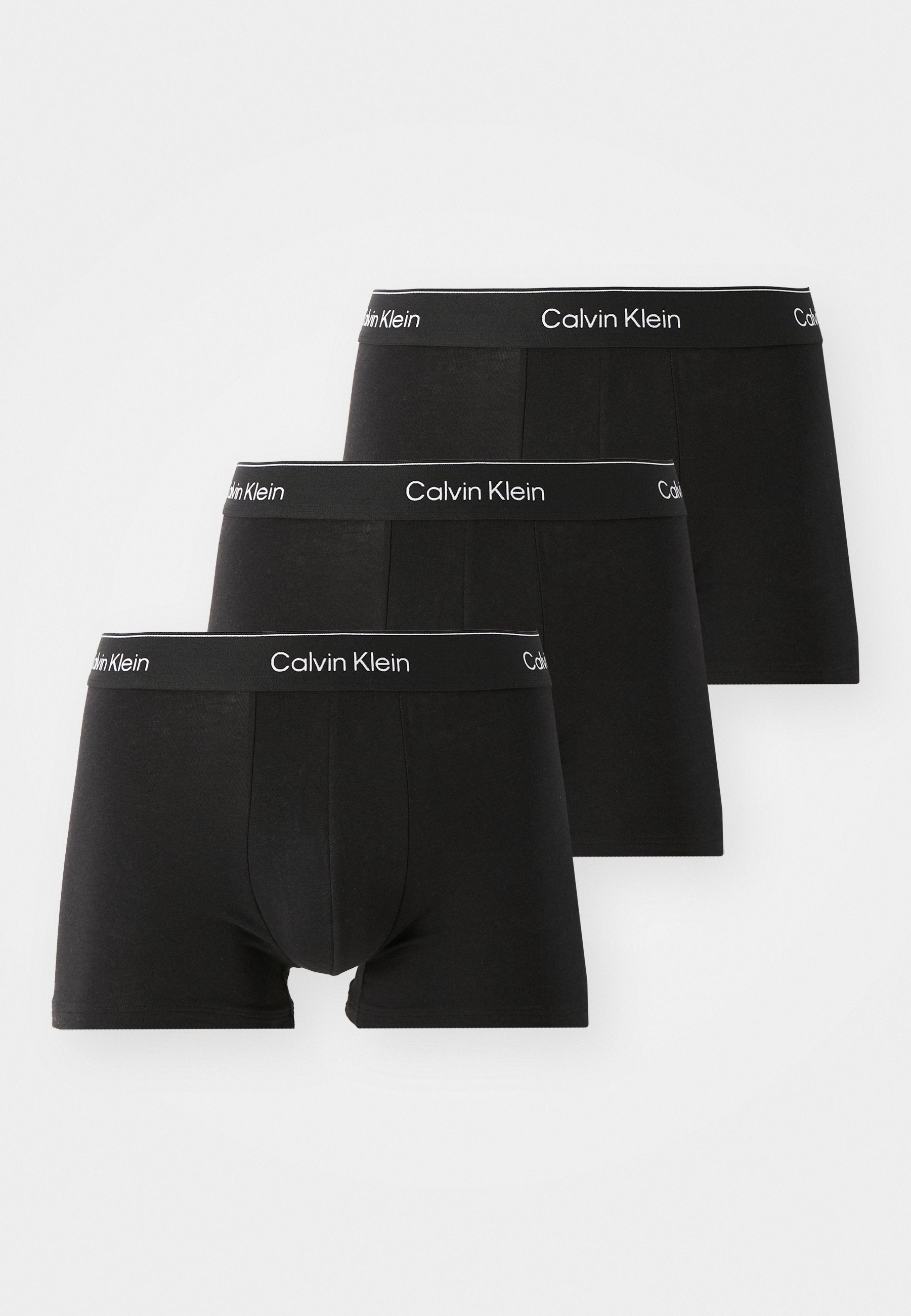 TRUNK 3 PACK ICON COTTON STRETCH - Trunks - black