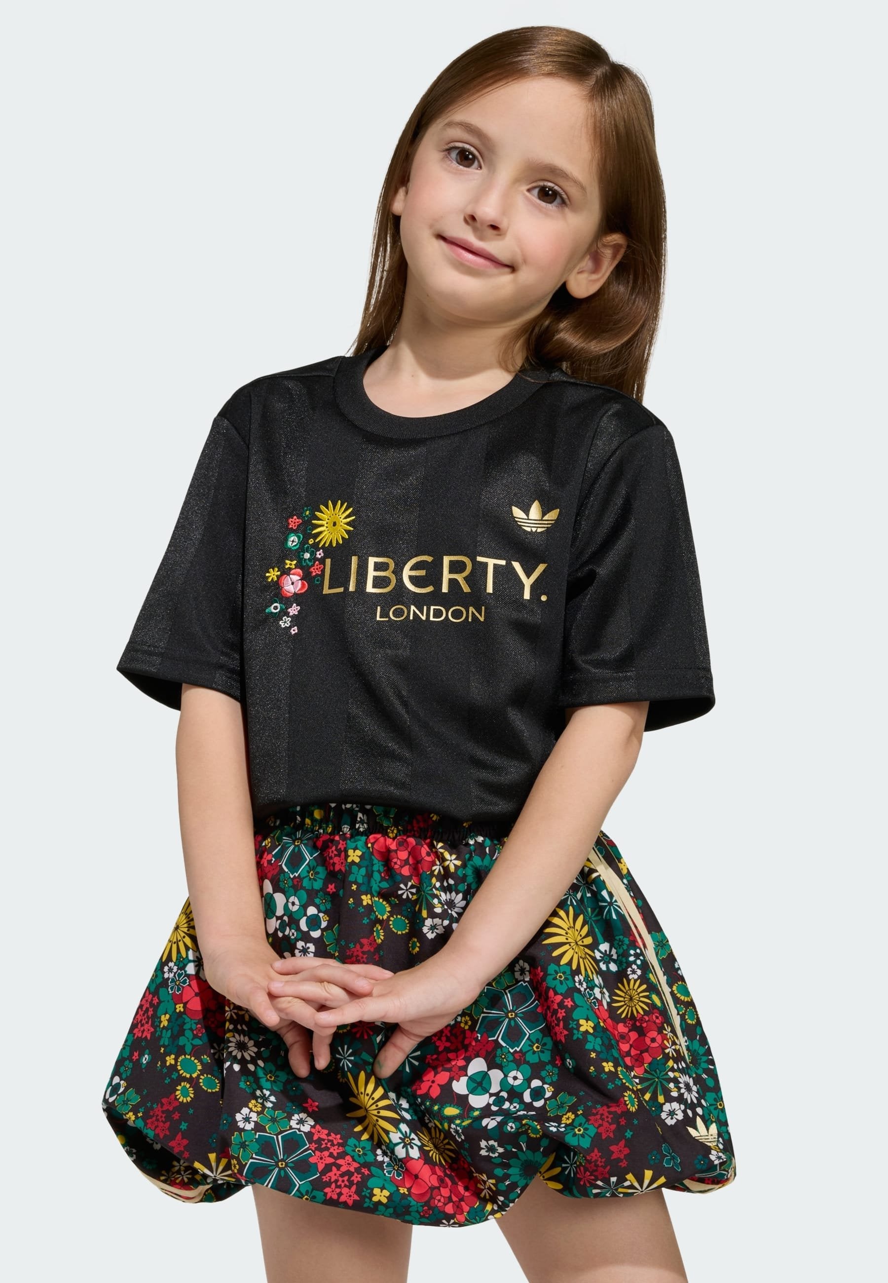 LIBERTY LONDON SET - Print T-shirt - black