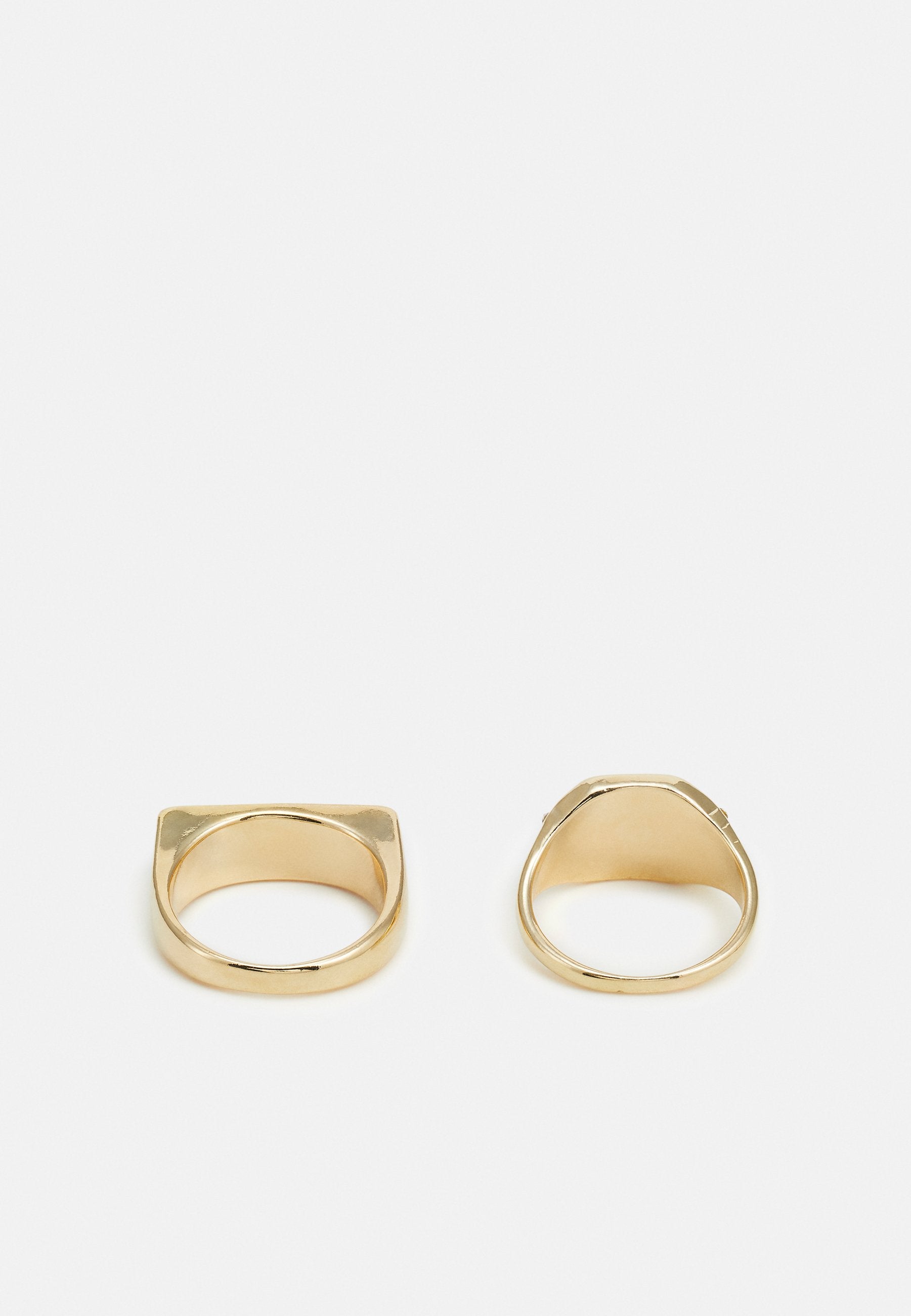 JACPAULO RING 2PACK UNISEX - Ring - gold colored