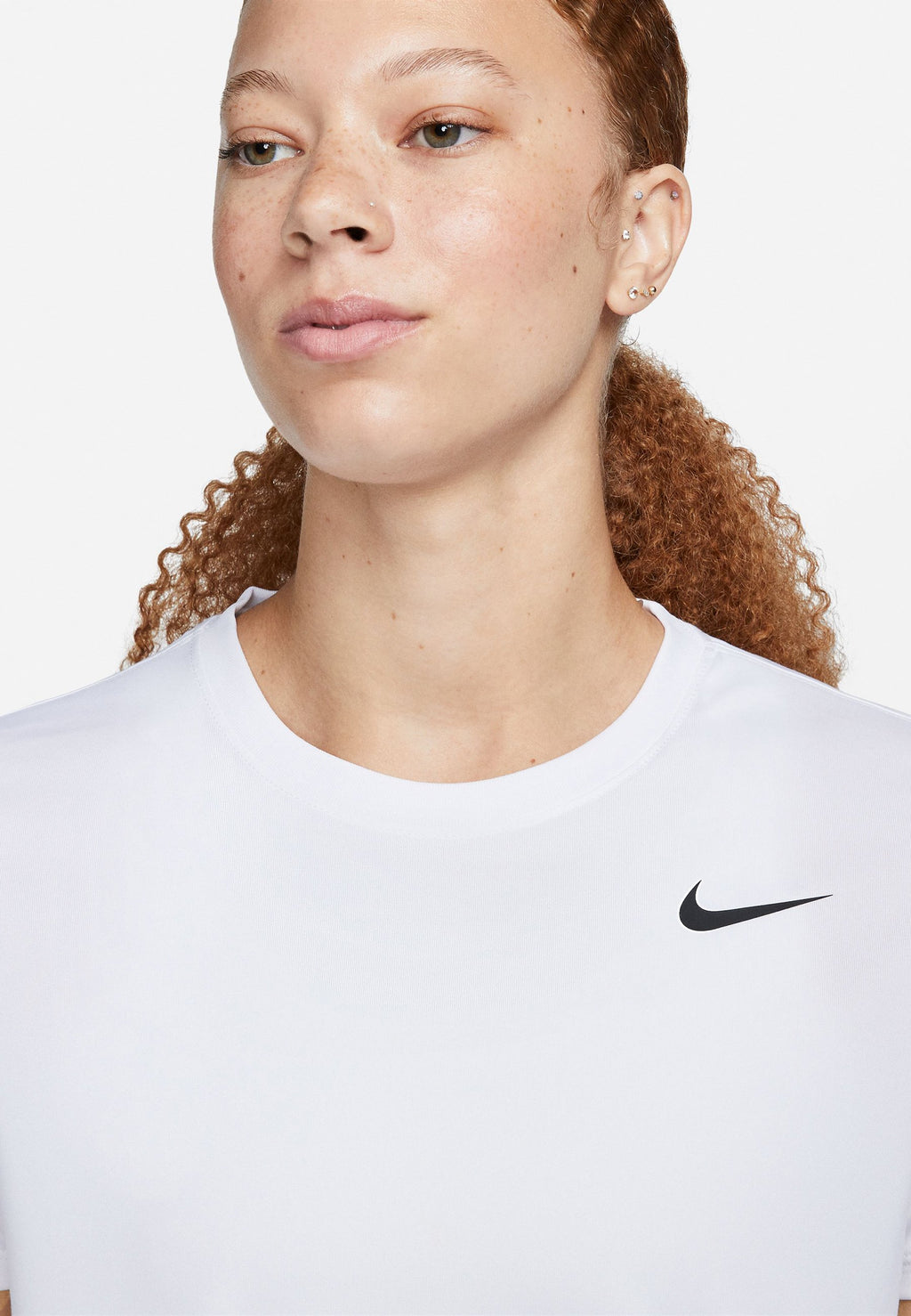 TEE - Sports T-shirt - white/black