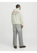 Printed - Hoodie - antique white