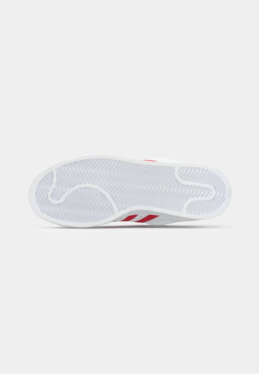 SUPERSTAR II UNISEX - Baskets - footwear white/better scarlet/gold-coloured metallic