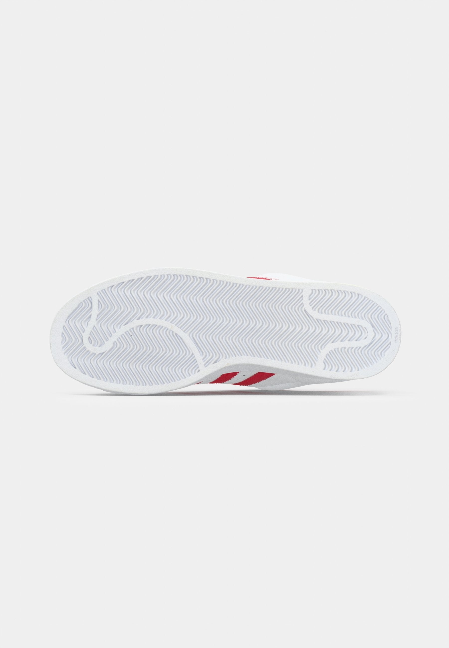 SUPERSTAR II UNISEX - Baskets - footwear white/better scarlet/gold-coloured metallic