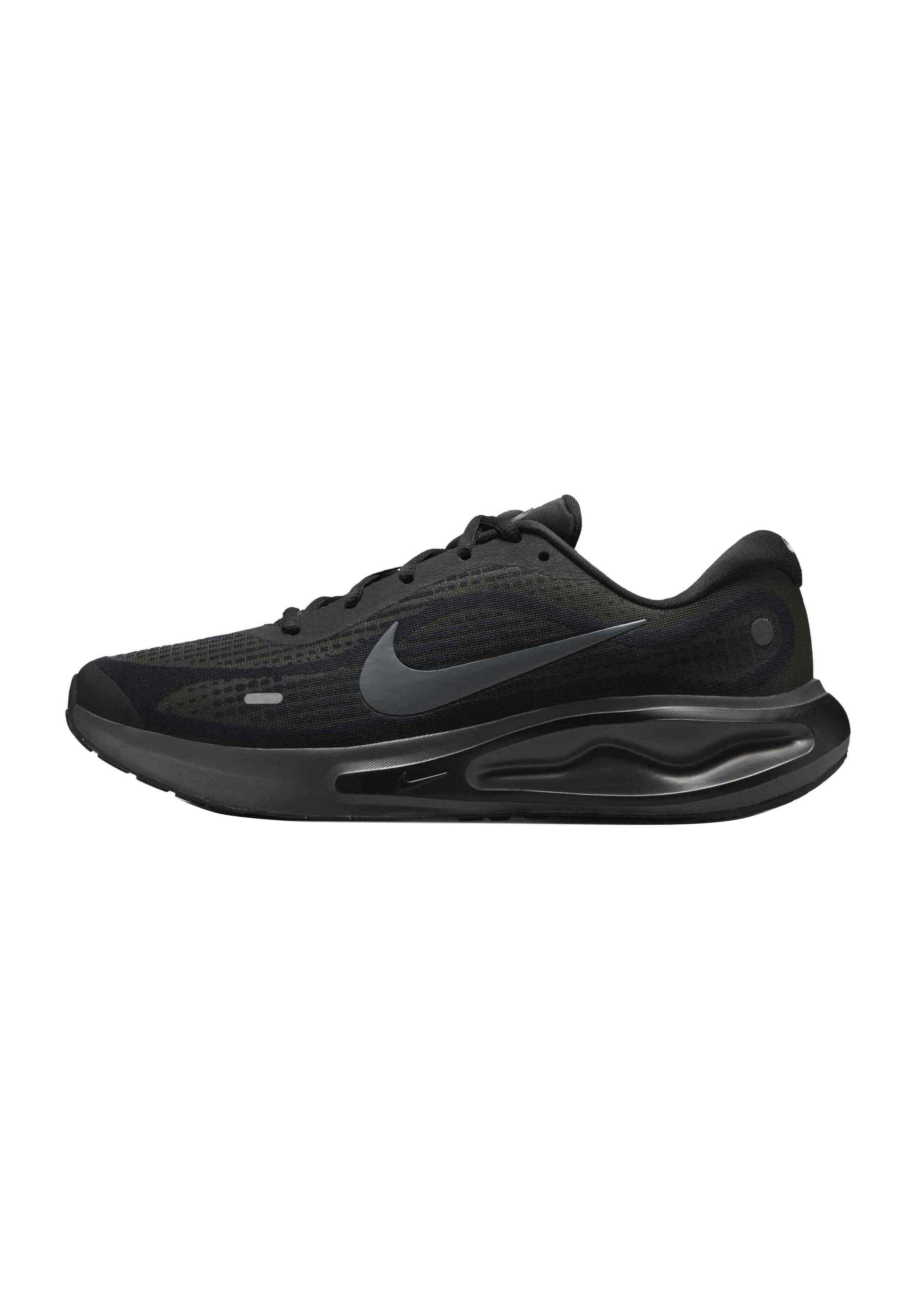 JOURNEY RUN - Road running shoes - black medium ash smoke grey