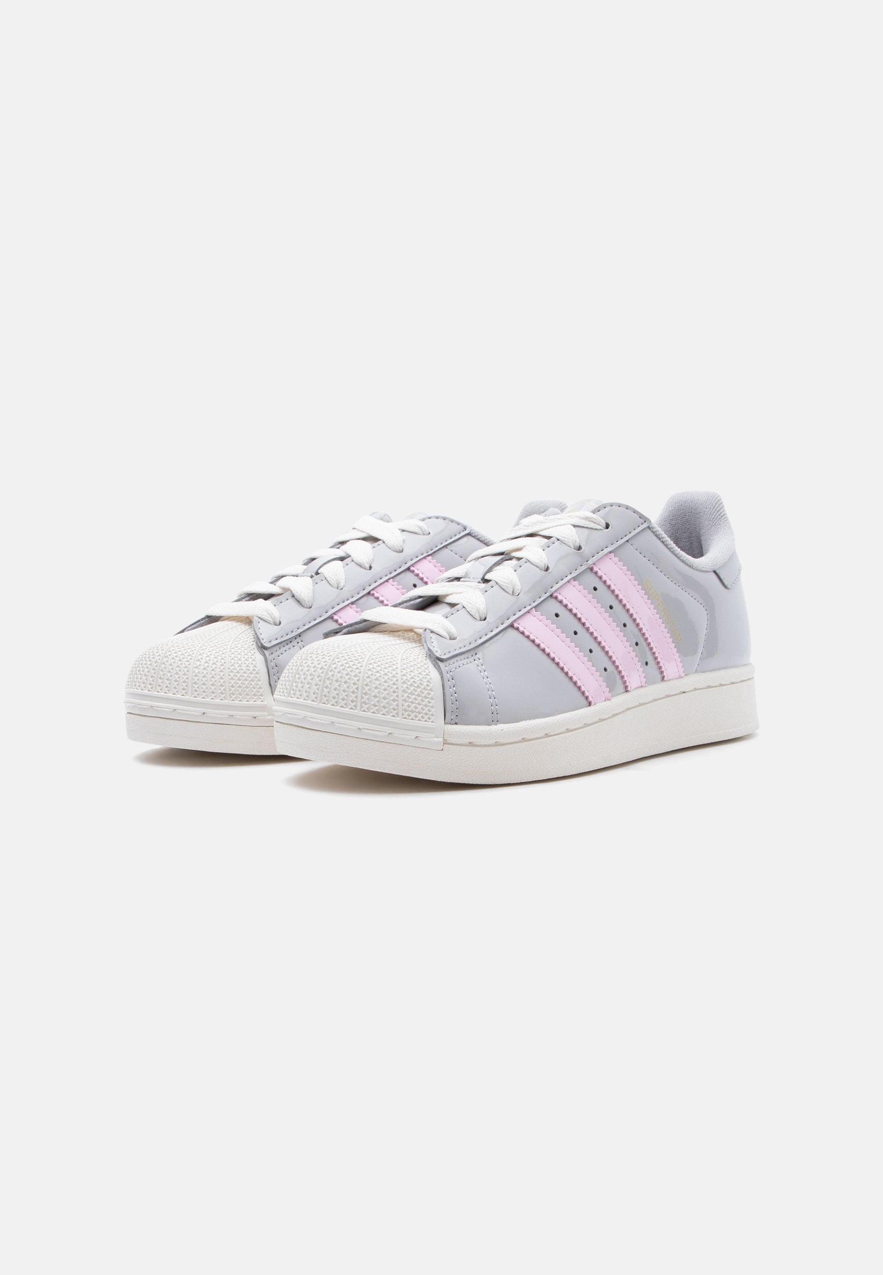 SUPERSTAR II - Baskets - gris deux/rose clair/blanc cassé