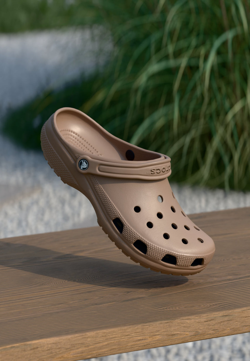 CLASSIC - Pool slides - latte