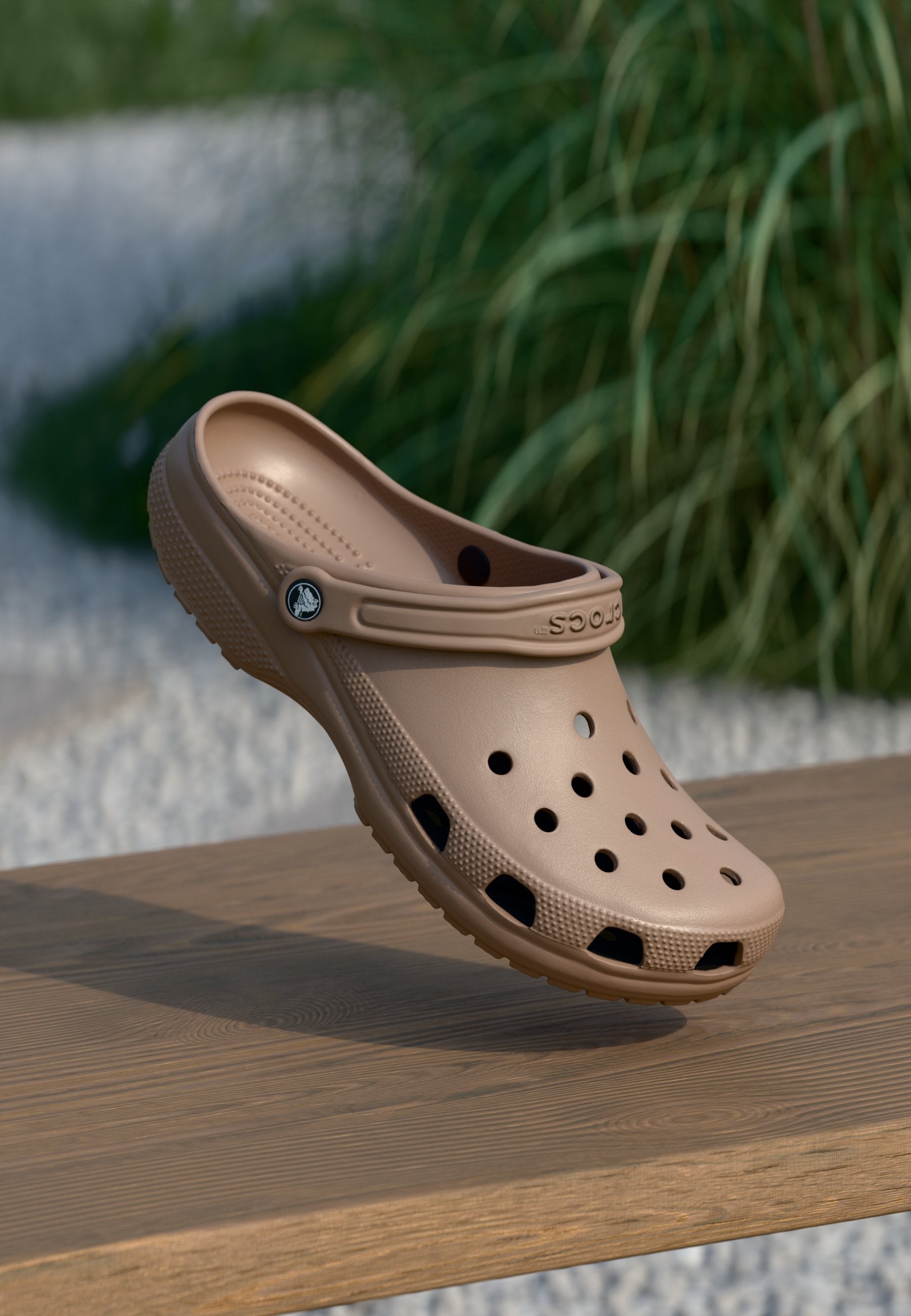 CLASSIC - Pool slides - latte