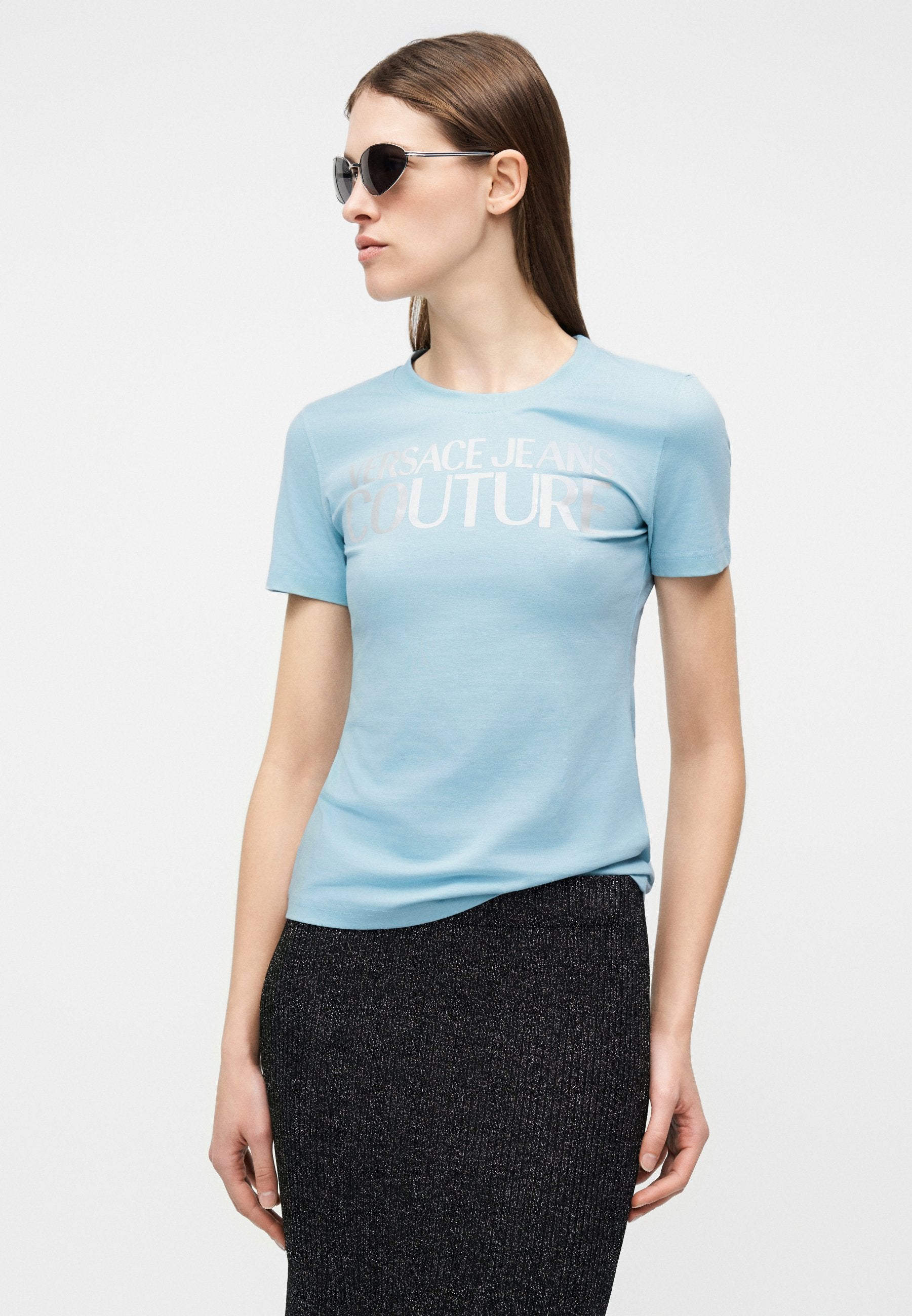 Print T-shirt - dream blue