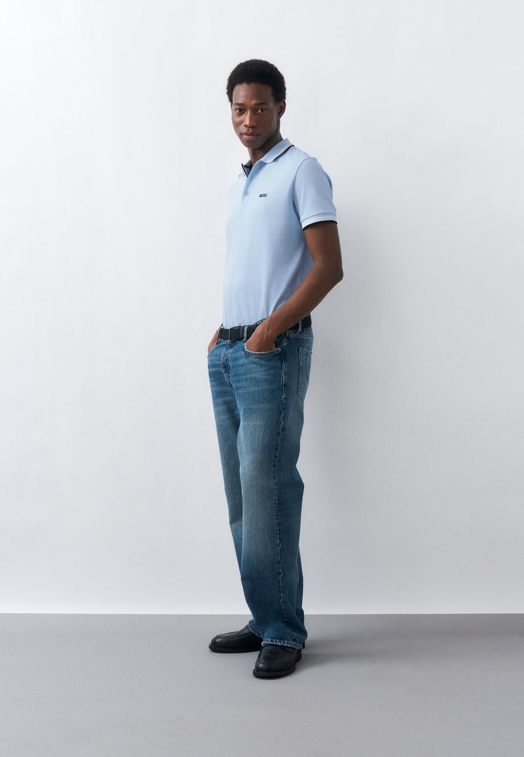 PADDY - Polo shirt - open blue