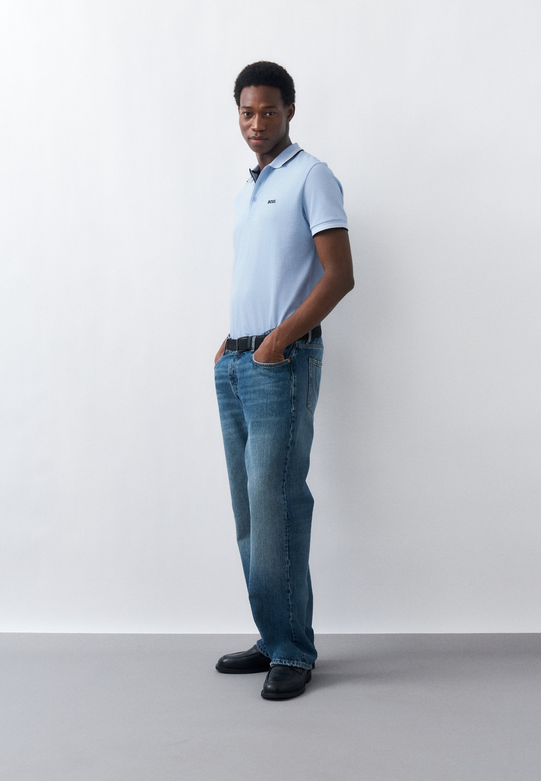 PADDY - Polo shirt - open blue