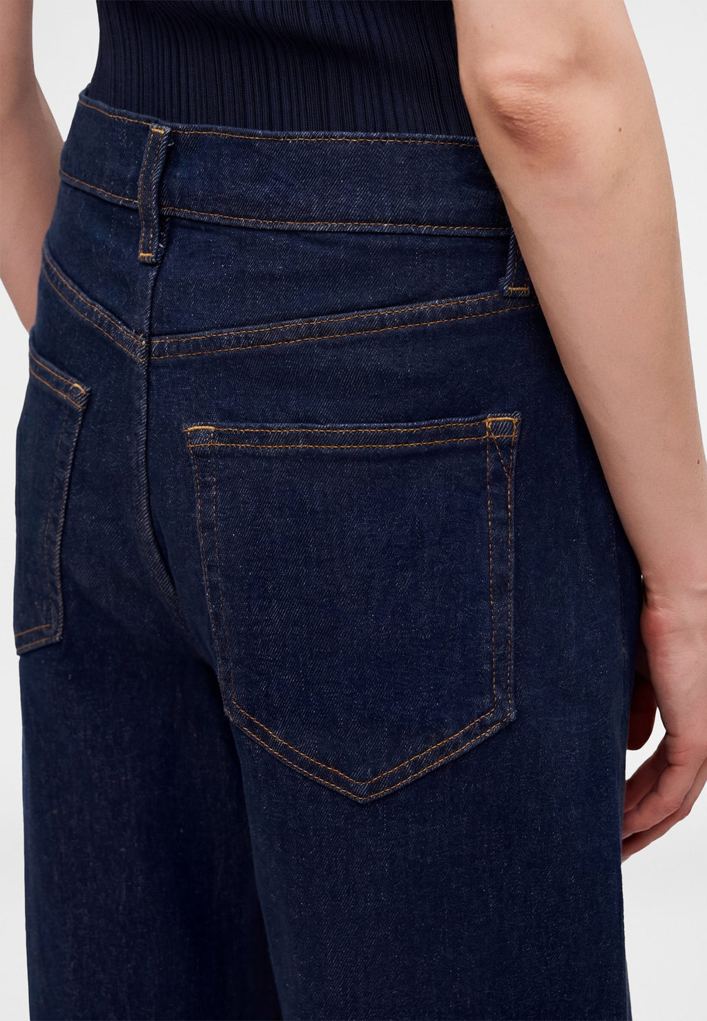 STRIDE TRENTA - Wide Leg - dark indigo