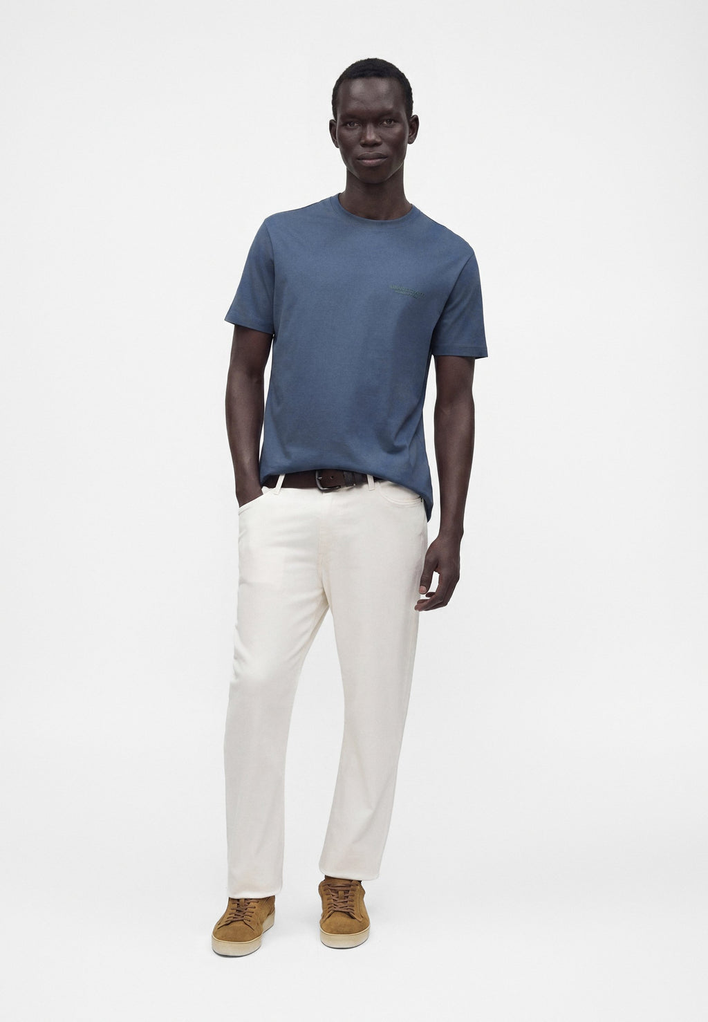 REGULAR - Basic T-shirt - vintage indigo