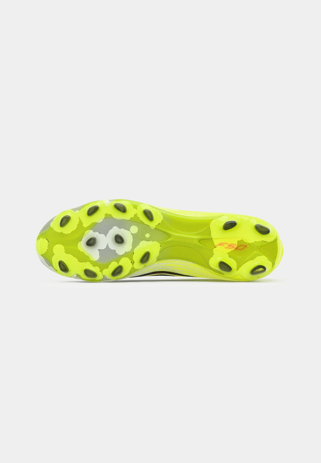 F50 PRO ÇOKLU ZEMİN UNISEX - Futbol kramponu suni çim - takım güneş sarısı 2/çekirdek siyah/berra_kırmızı