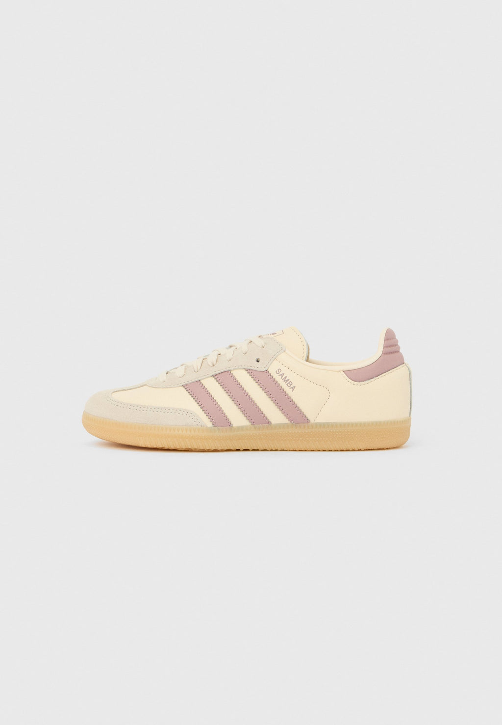 SAMBA OG UNISEX - Spor ayakkabı - white/magic mauve/gum