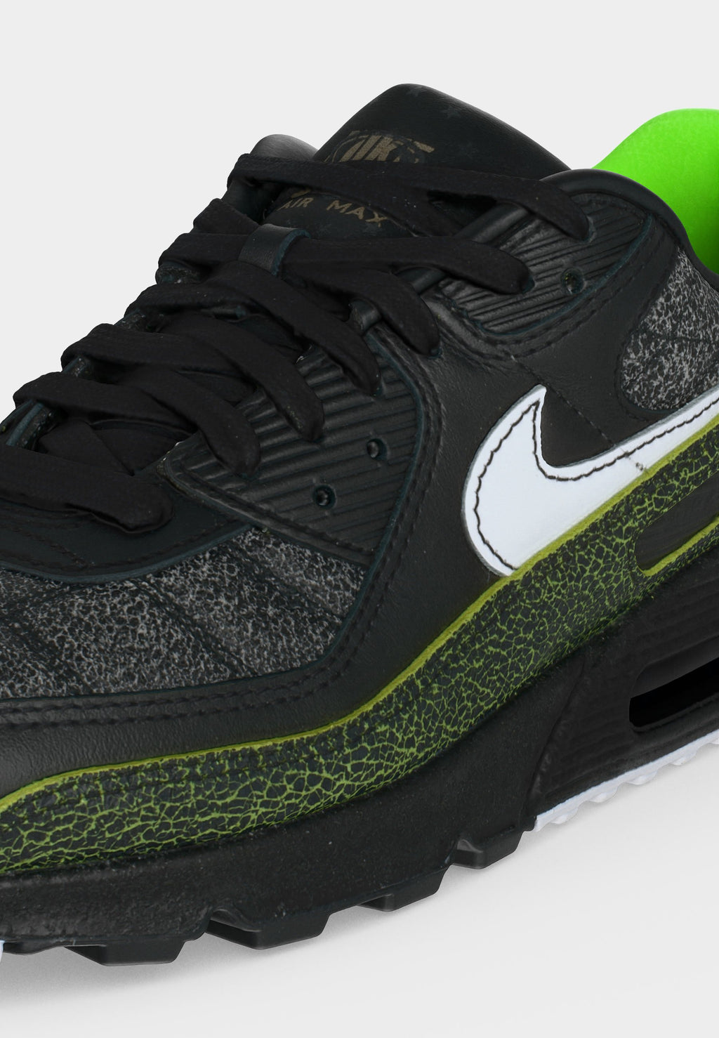 AIR MAX 90 - Trainers - black/white/voltage green