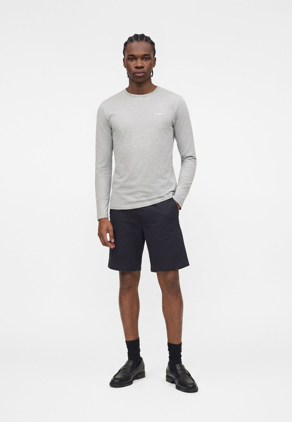 JPSTMARCO DYLAN 2 PACK - Shorts - dark navy