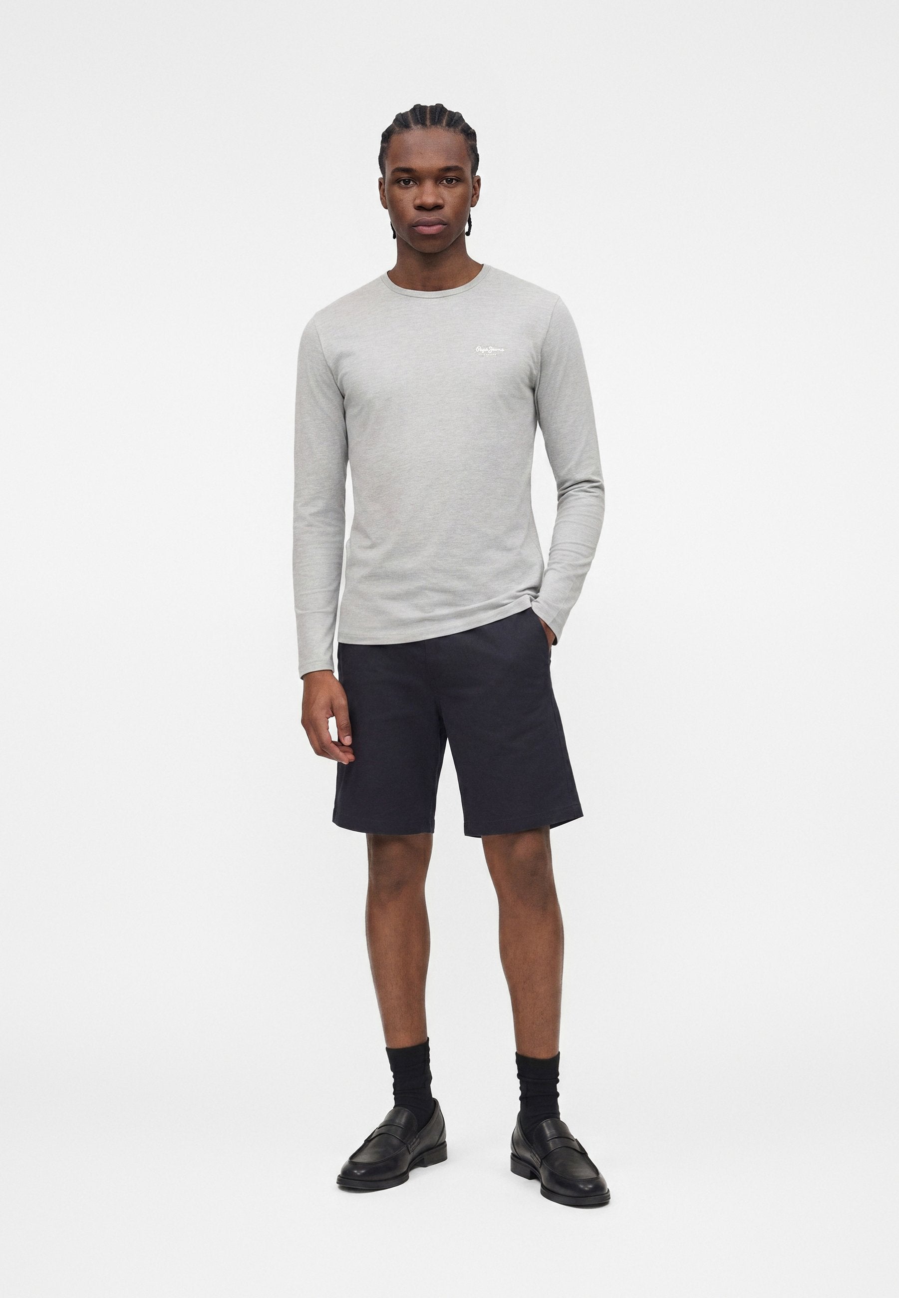 JPSTMARCO DYLAN 2 PACK - Shorts - dark navy