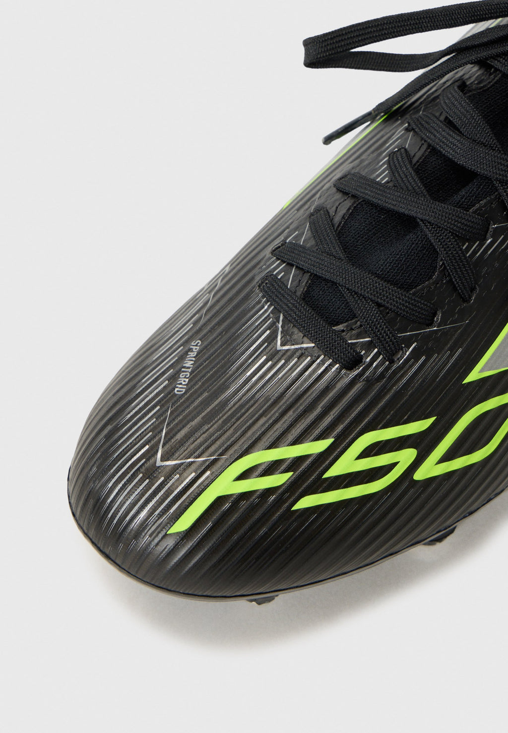 F50 LEAGUE  MID SOFT GROUND FOOTBALL BOOTS - Soft-ground football boots - core black/iron/lucid lemon