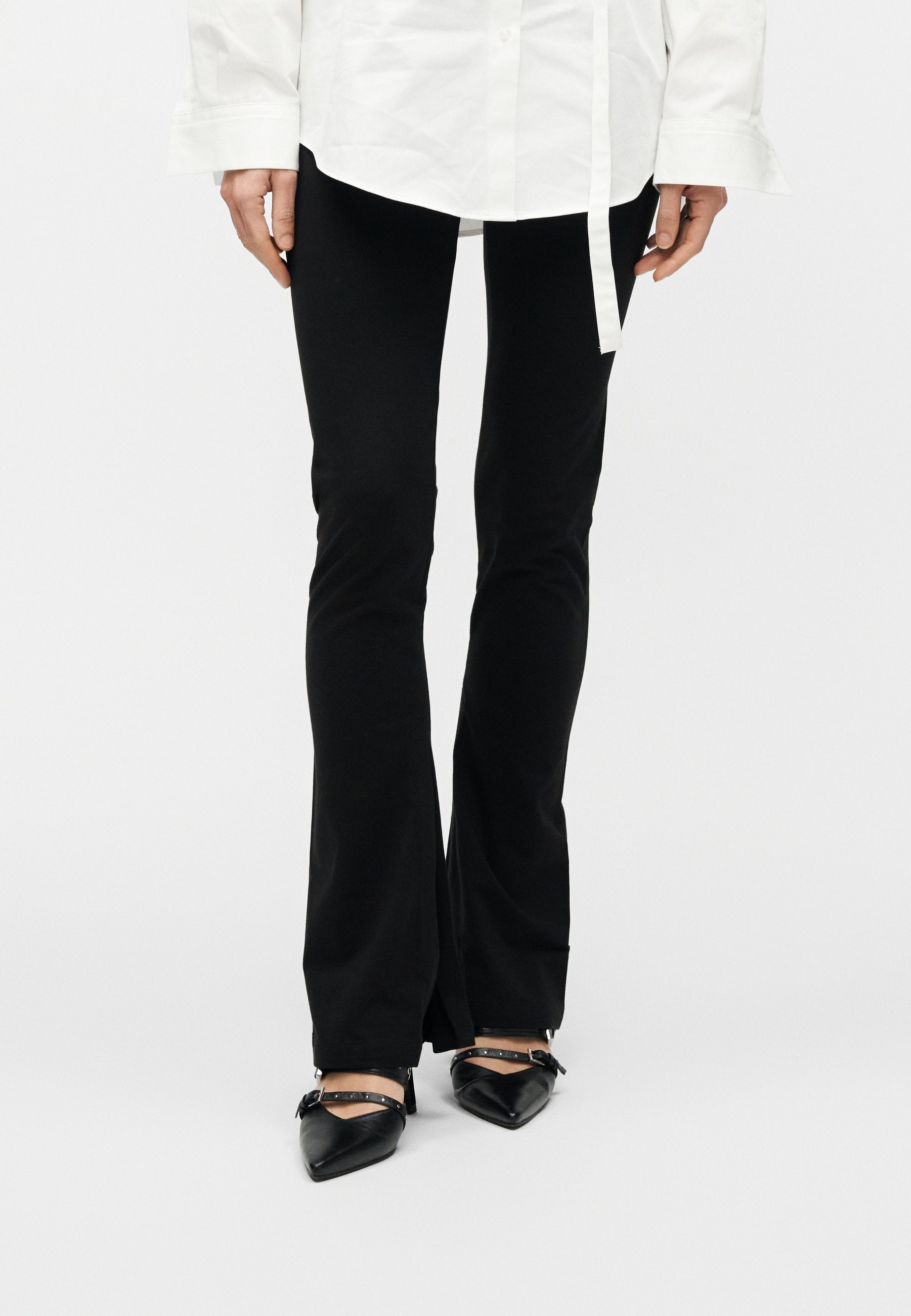 NUFLARE - Leggings - Trousers - black