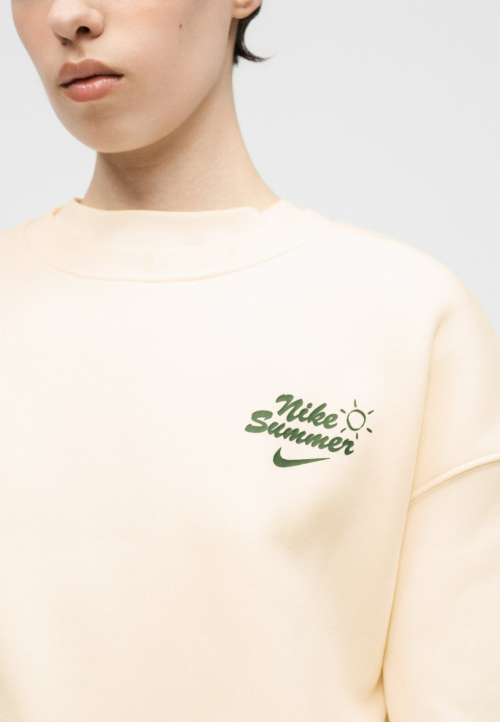 CREW - Sweatshirt - pale ivory