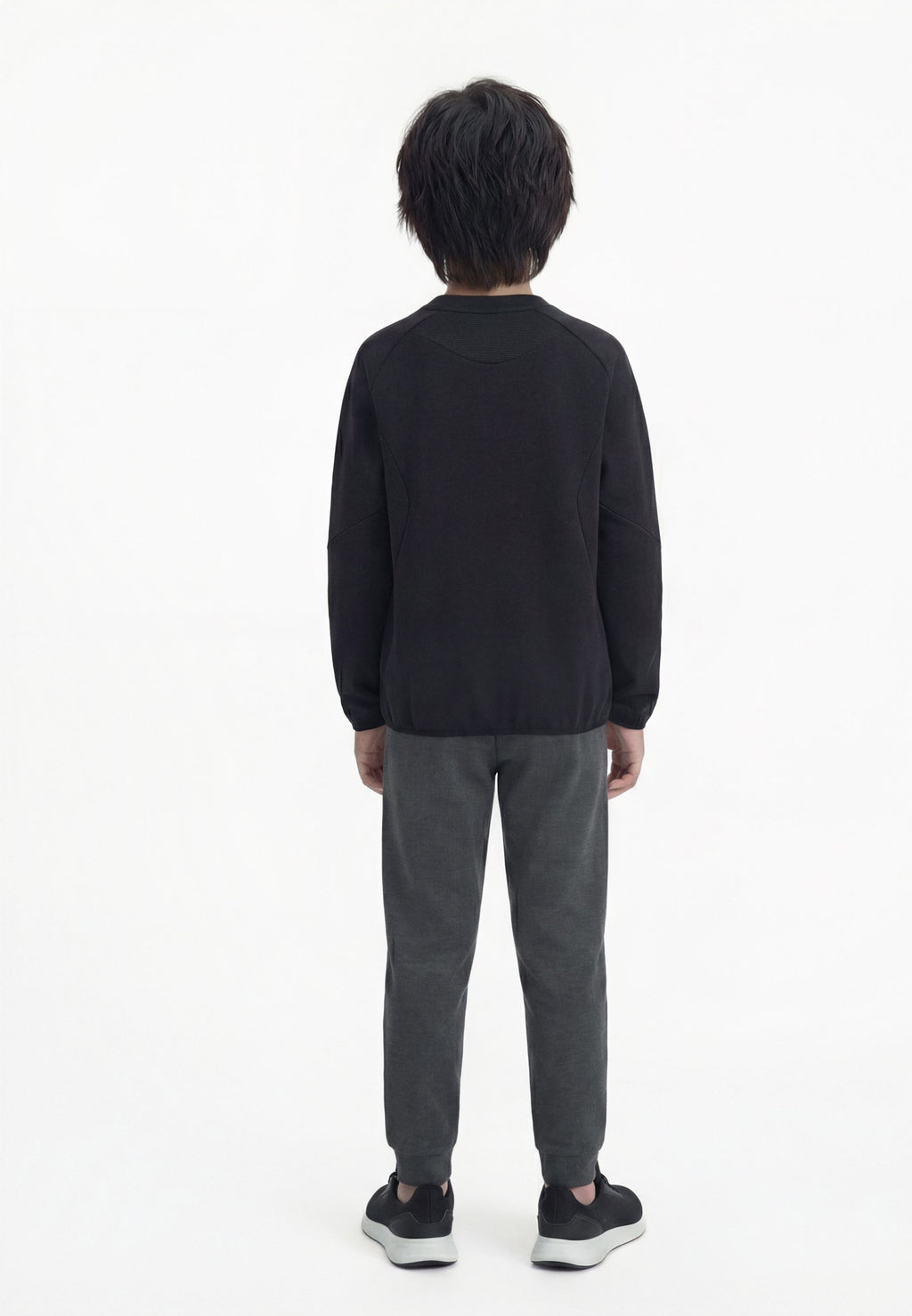TIRO TRAVEL CREW KIDS UNISEX - Sweatshirt - black