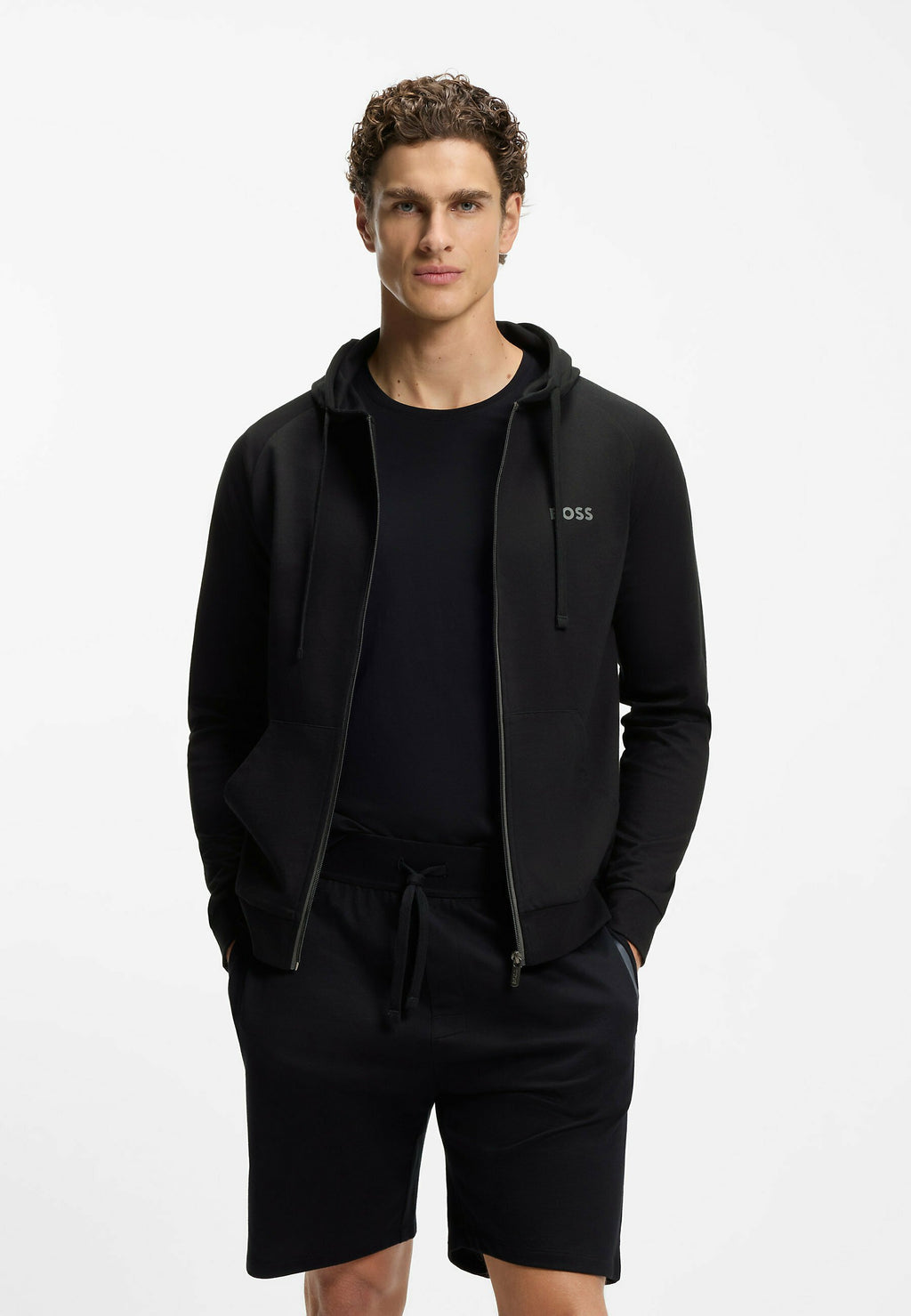 AUTHENTIC  - Zip-up sweatshirt - black four