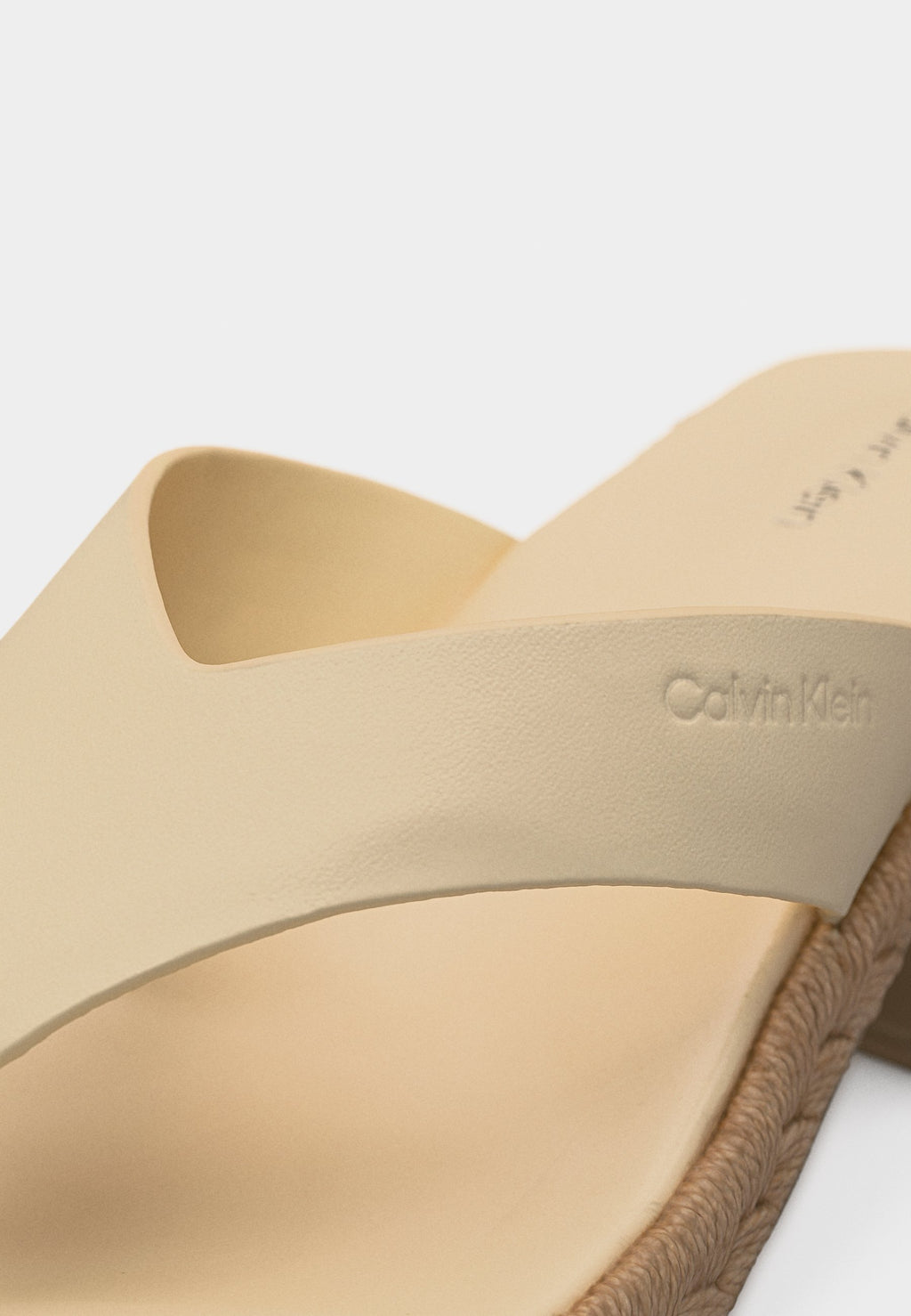 T-bar sandals - light cashew