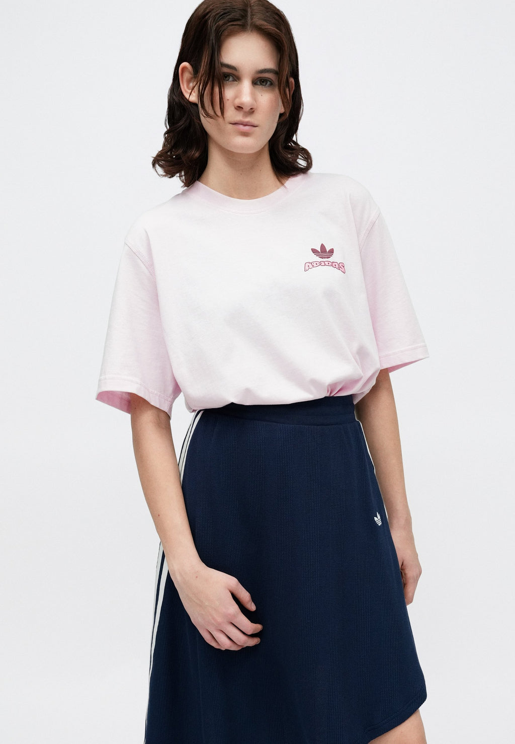 ASYMETRIC SKIRT - A-line skirt - night indigo