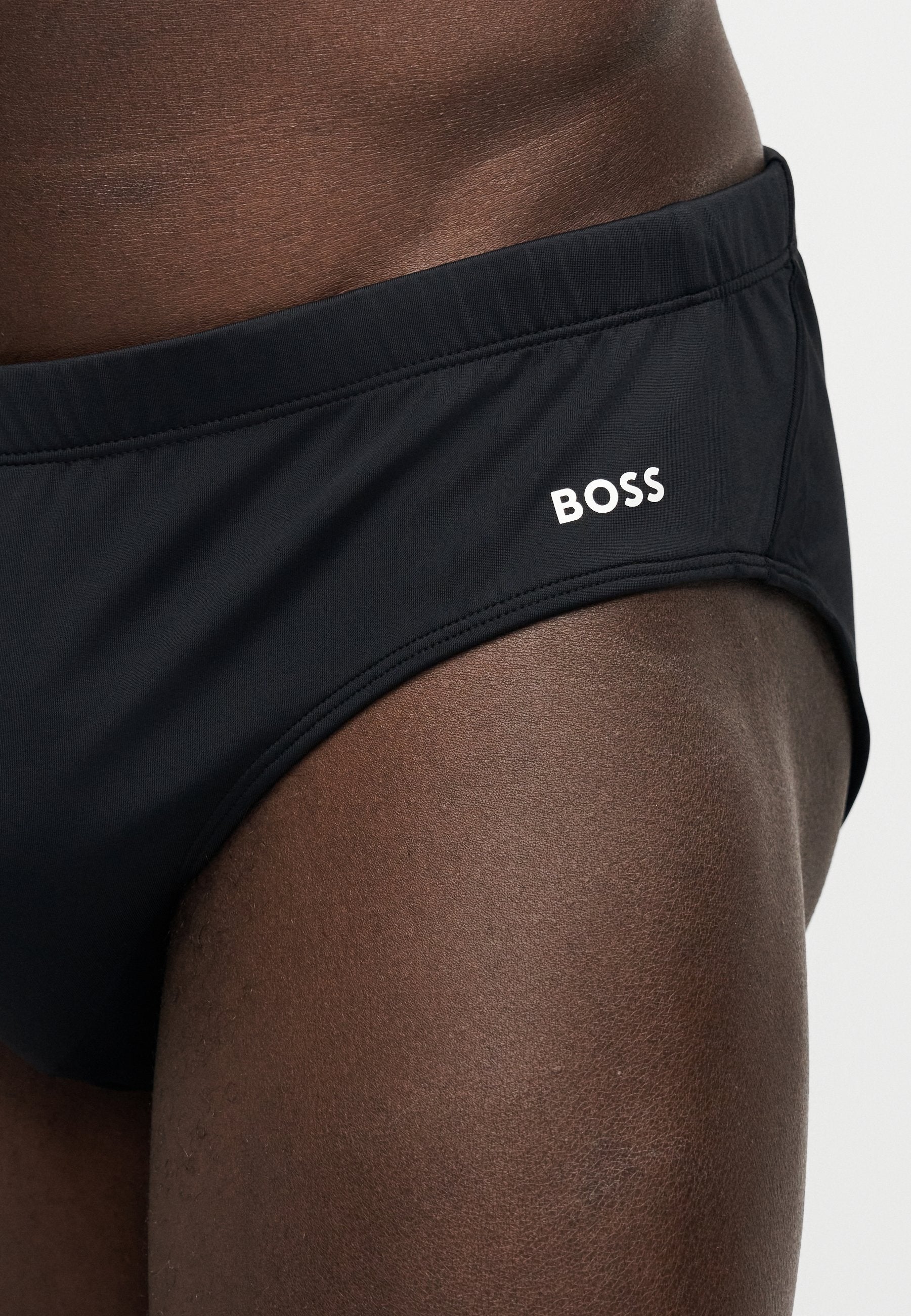 JOHN - Swimming briefs - black