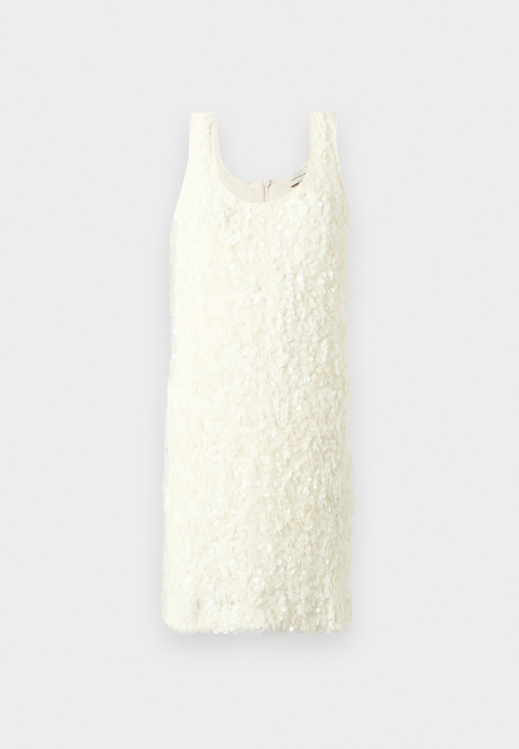 SEQUIN MINI DRESS - Day dress - white greige