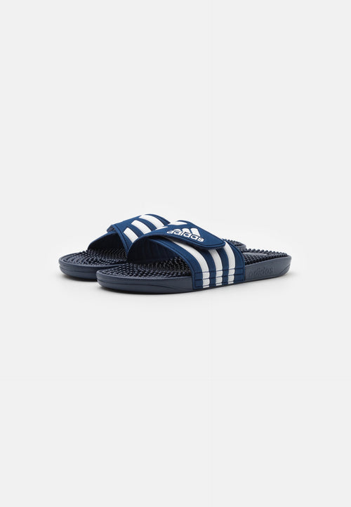 ADISSAGE - Pool slides - dark blue/footwear white