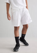 UNISEX - Sports shorts - white/black
