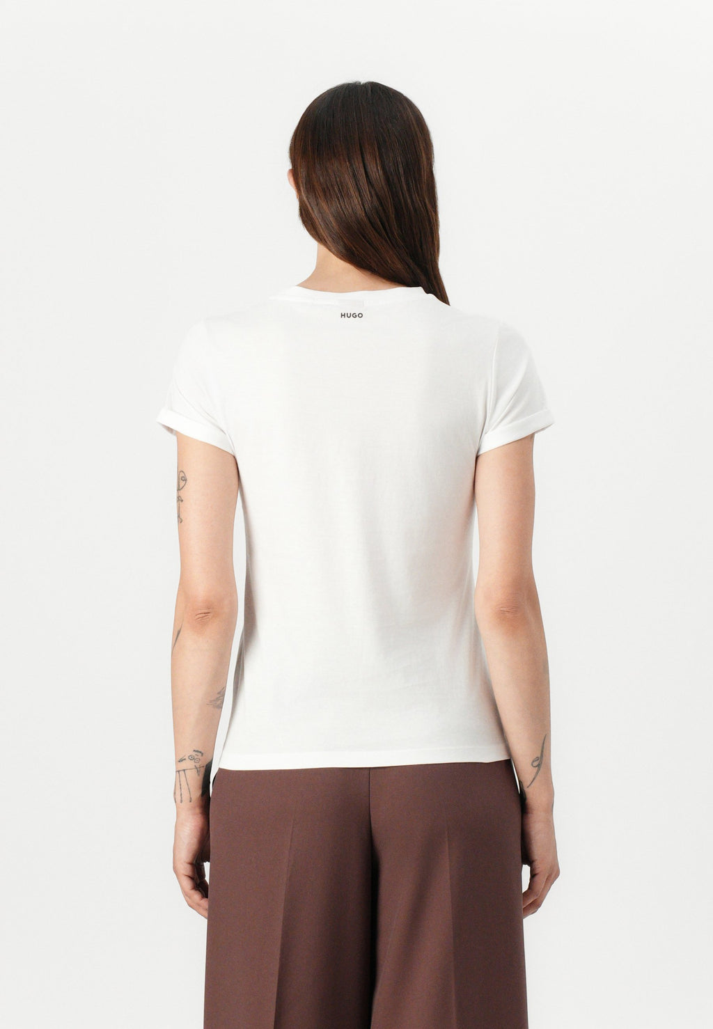 THE PLAIN TEE - Basic T-shirt - white