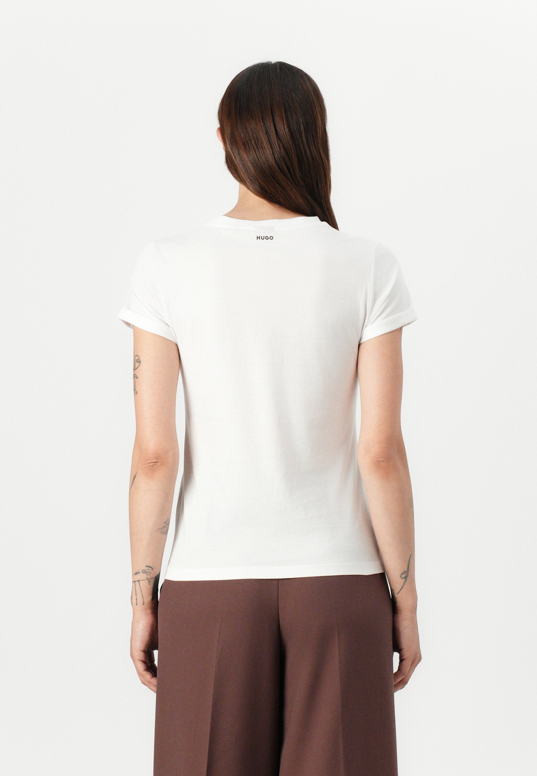 THE PLAIN TEE - Basic T-shirt - white