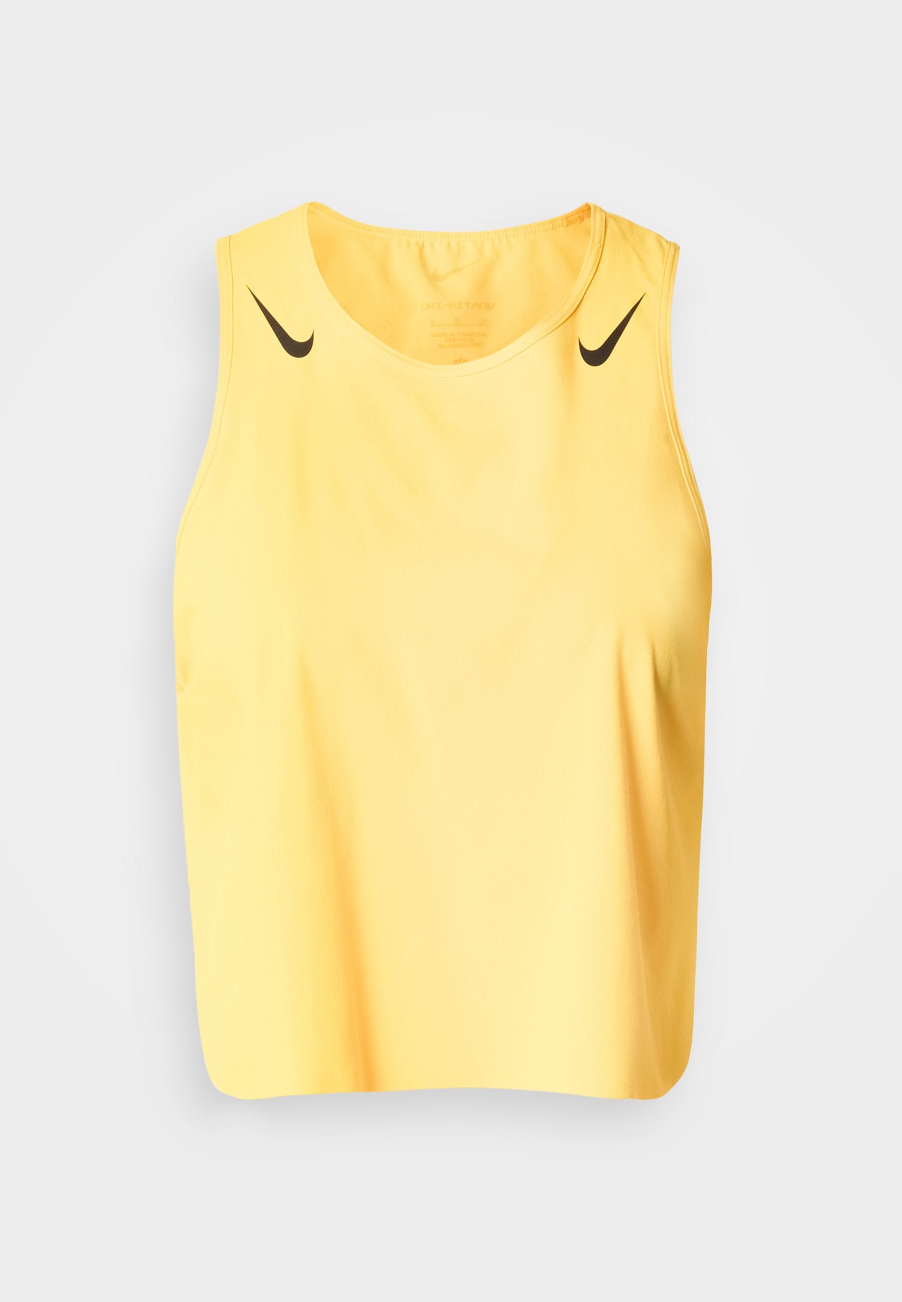 CROP TANK - Top - laser orange/ black