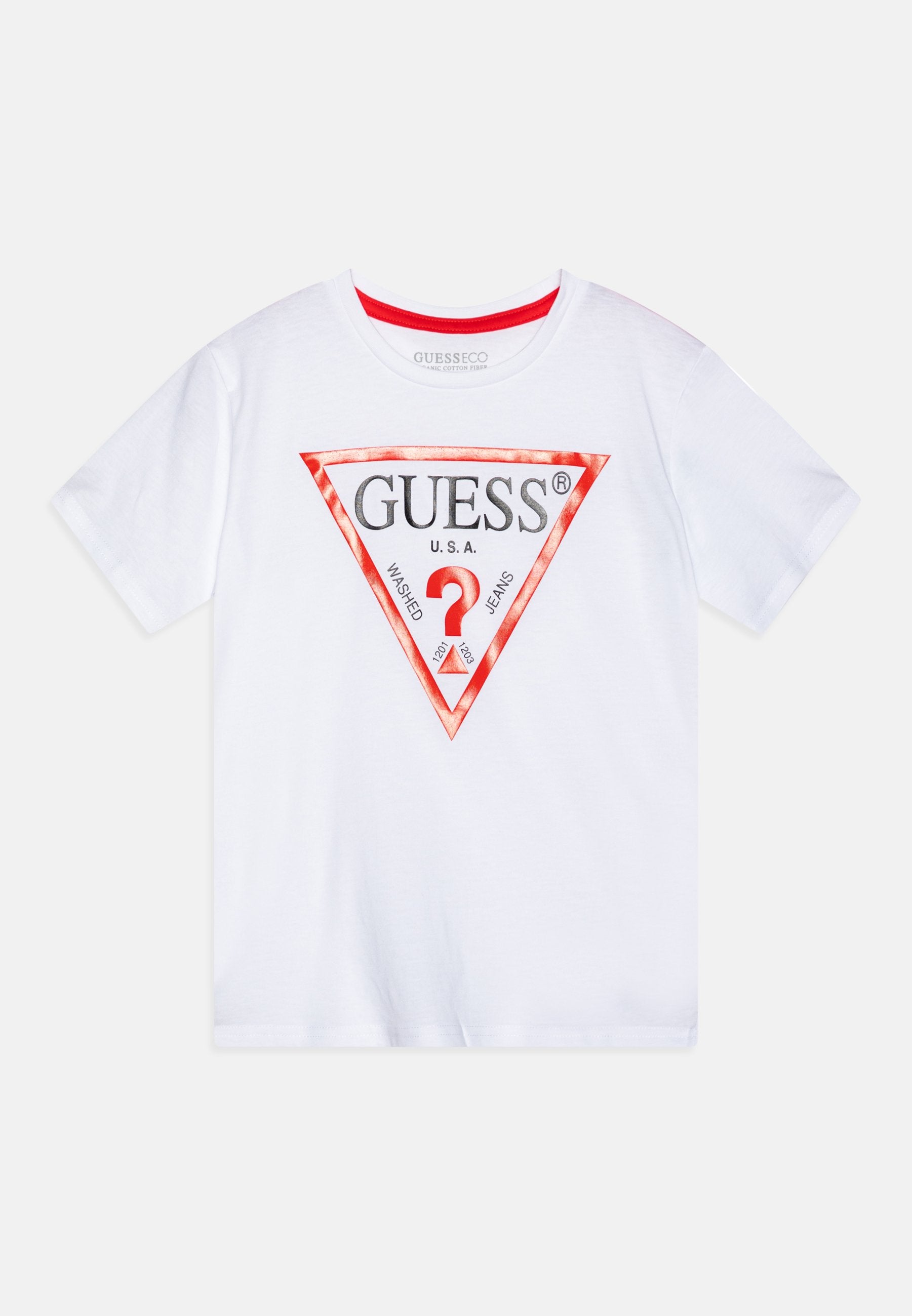 JUNIOR CORE - Print T-shirt - pure white