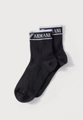 ANKLE SOCKS 2 PACK - Socks - black