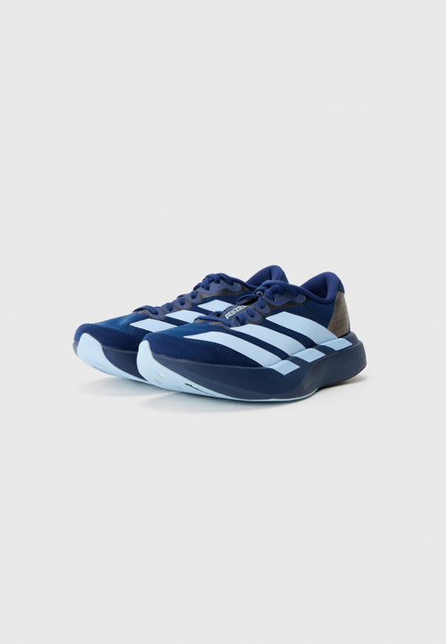 ADIZERO EVO SL J UNISEX - Chaussures de running sur route - bleu foncé/bleu fluo/noir