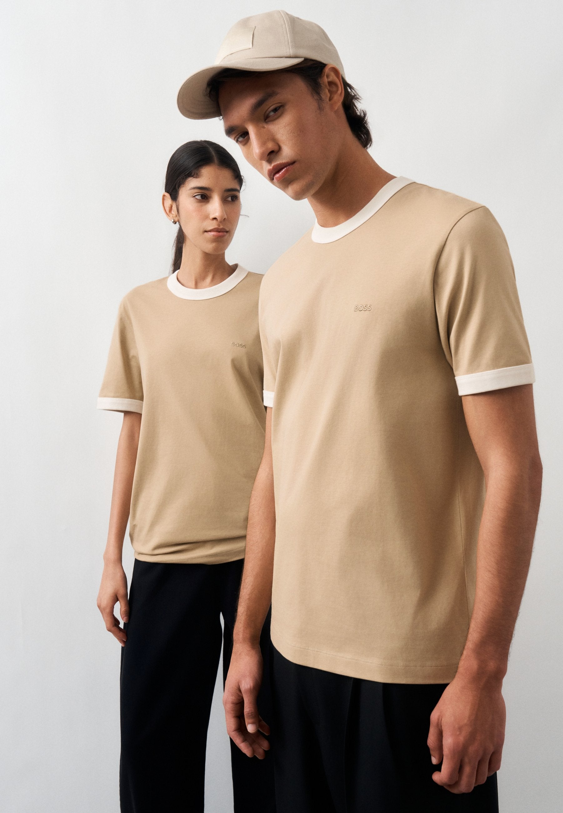 UNISEX - Basic T-shirt - sand beige